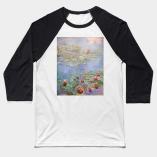 Water Lilies - Claude Monet Baseball T-Shirt